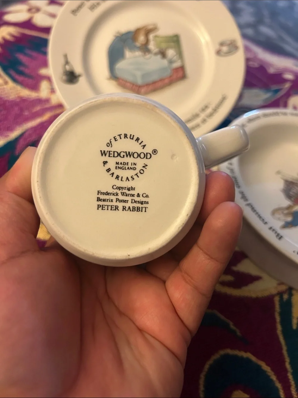 Wedgwood peter rabbit